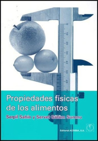 Propiedades físicas de los alimentos